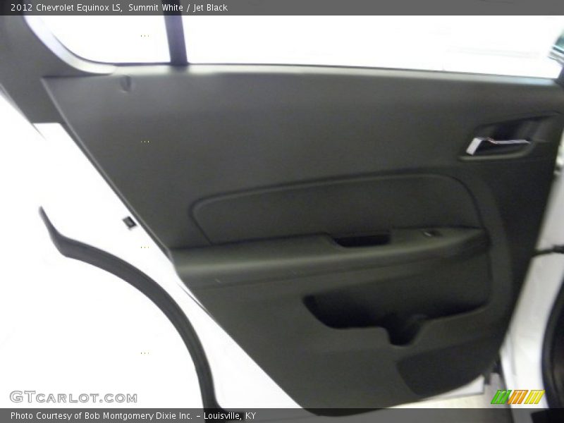 Summit White / Jet Black 2012 Chevrolet Equinox LS