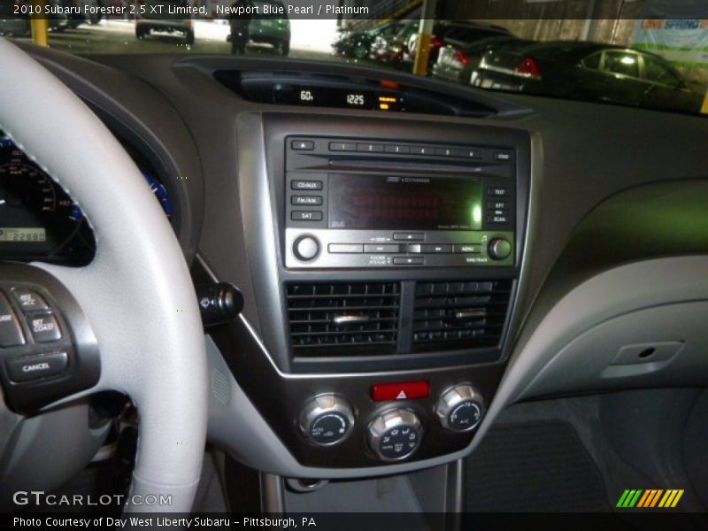 Newport Blue Pearl / Platinum 2010 Subaru Forester 2.5 XT Limited