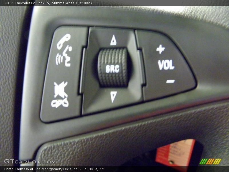 Summit White / Jet Black 2012 Chevrolet Equinox LS