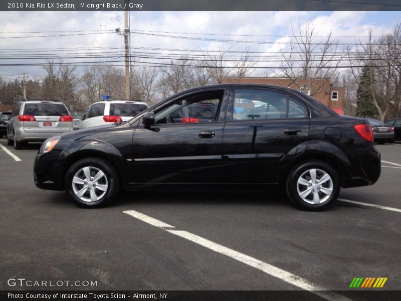  2010 Rio LX Sedan Midnight Black