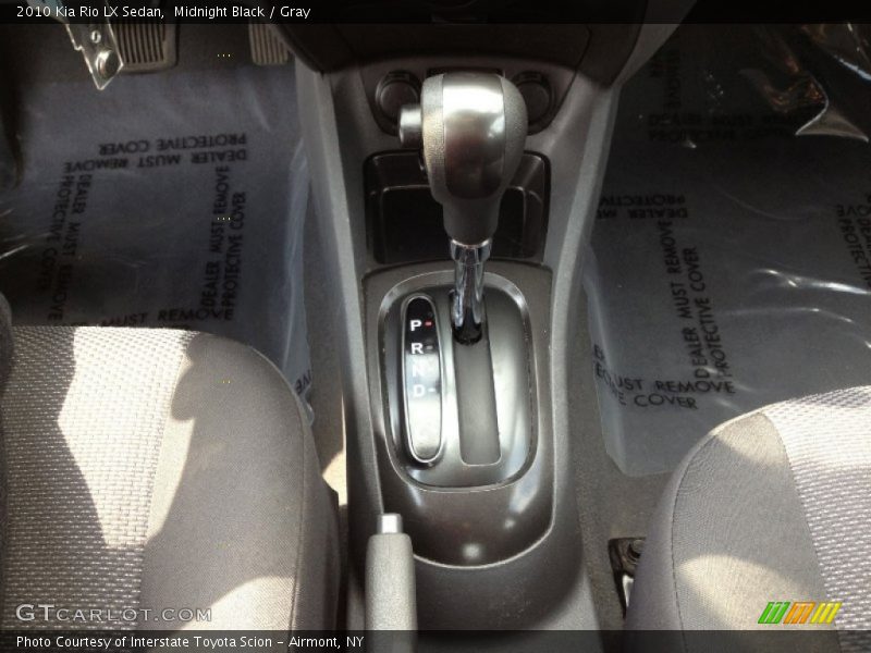  2010 Rio LX Sedan 4 Speed Automatic Shifter