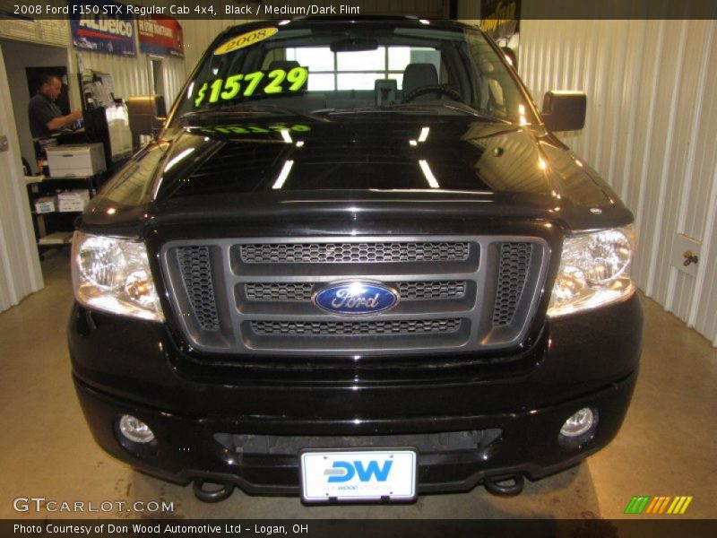 Black / Medium/Dark Flint 2008 Ford F150 STX Regular Cab 4x4