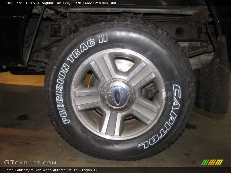 Black / Medium/Dark Flint 2008 Ford F150 STX Regular Cab 4x4