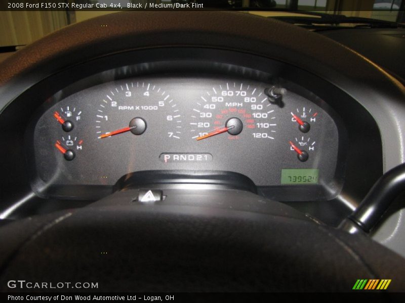 Black / Medium/Dark Flint 2008 Ford F150 STX Regular Cab 4x4