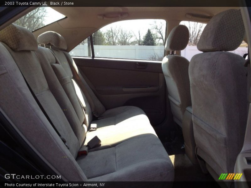 Black / Stone 2003 Toyota Camry LE