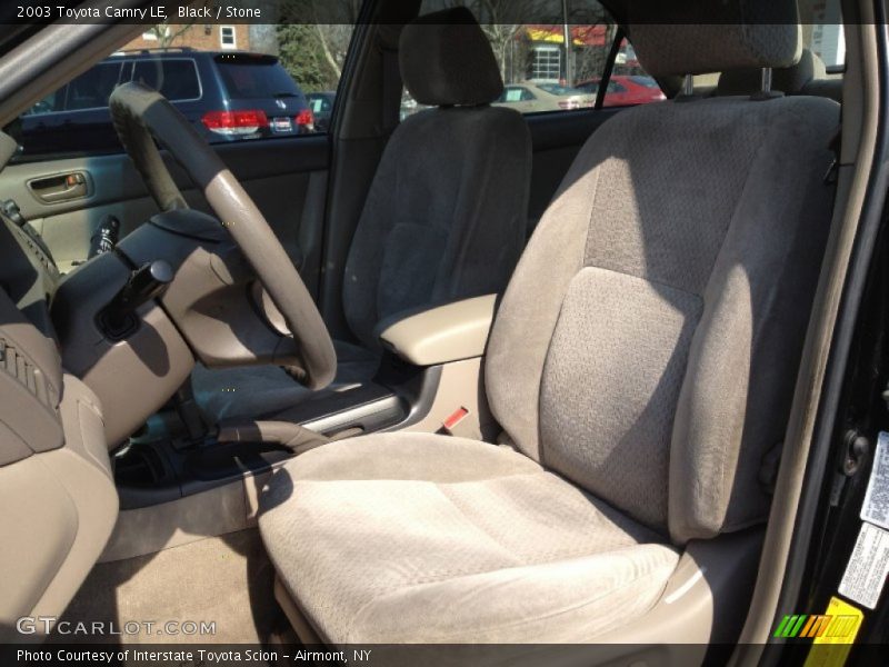 Black / Stone 2003 Toyota Camry LE