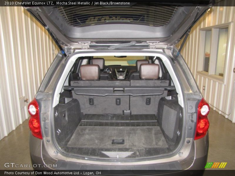 Mocha Steel Metallic / Jet Black/Brownstone 2010 Chevrolet Equinox LTZ