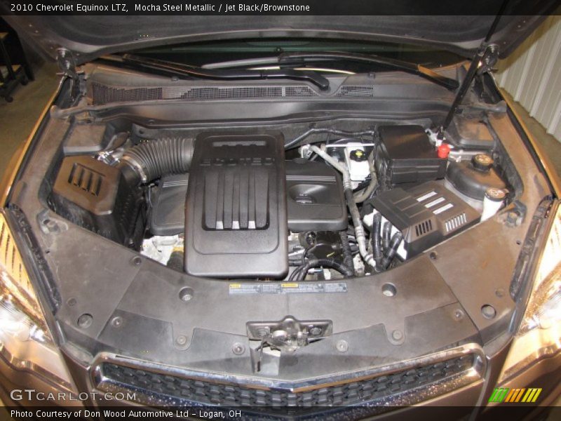 Mocha Steel Metallic / Jet Black/Brownstone 2010 Chevrolet Equinox LTZ