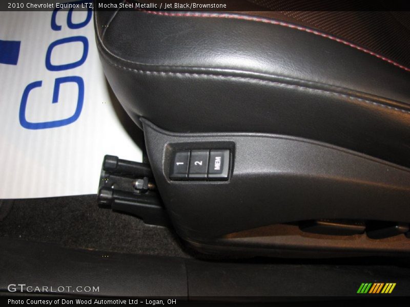 Mocha Steel Metallic / Jet Black/Brownstone 2010 Chevrolet Equinox LTZ