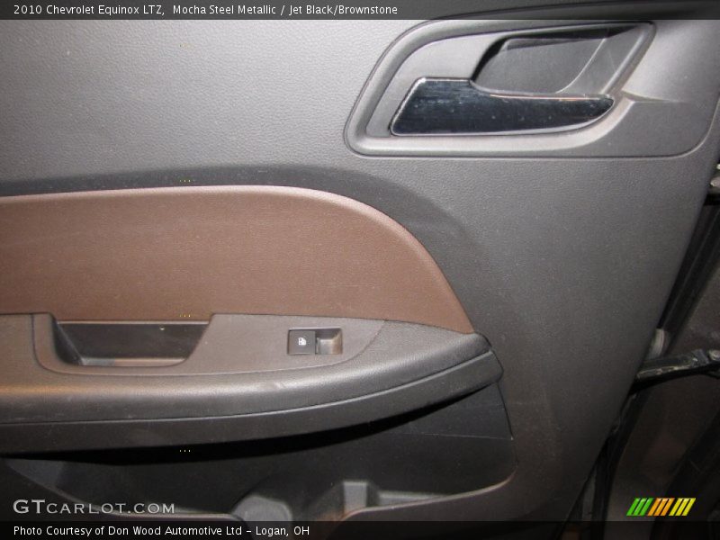 Mocha Steel Metallic / Jet Black/Brownstone 2010 Chevrolet Equinox LTZ