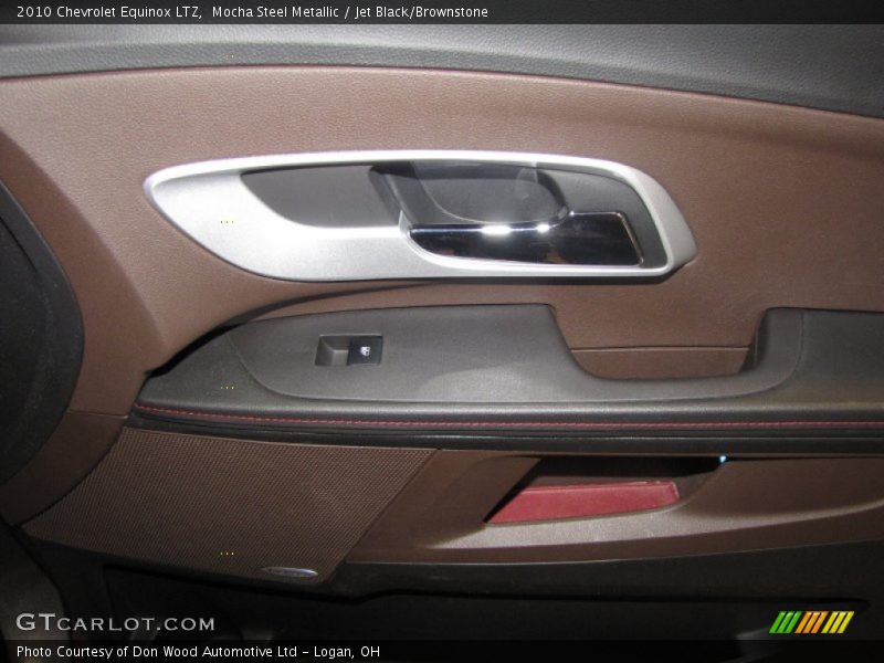 Mocha Steel Metallic / Jet Black/Brownstone 2010 Chevrolet Equinox LTZ
