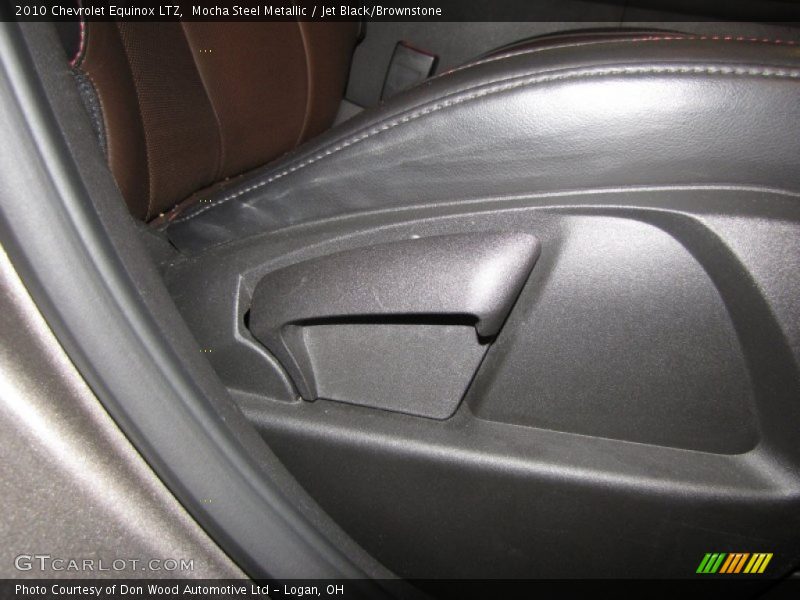 Mocha Steel Metallic / Jet Black/Brownstone 2010 Chevrolet Equinox LTZ