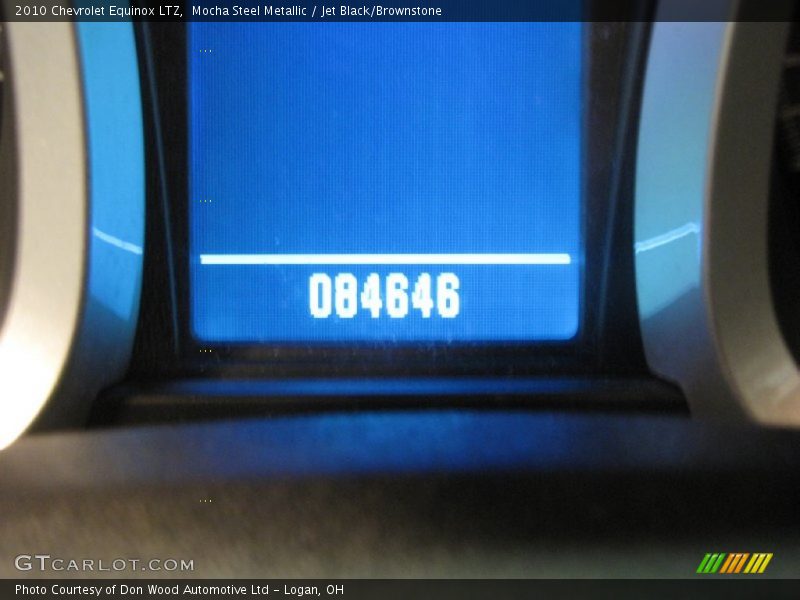 Mocha Steel Metallic / Jet Black/Brownstone 2010 Chevrolet Equinox LTZ