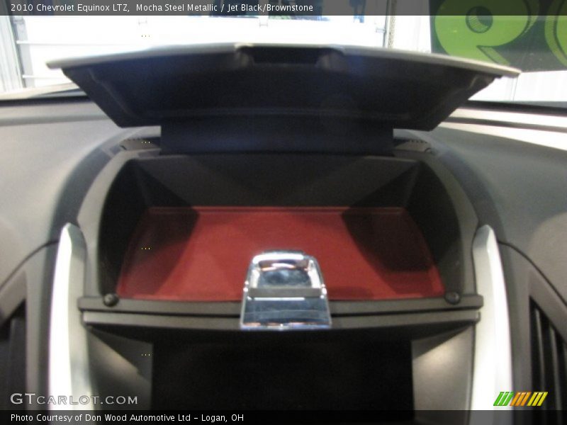 Mocha Steel Metallic / Jet Black/Brownstone 2010 Chevrolet Equinox LTZ