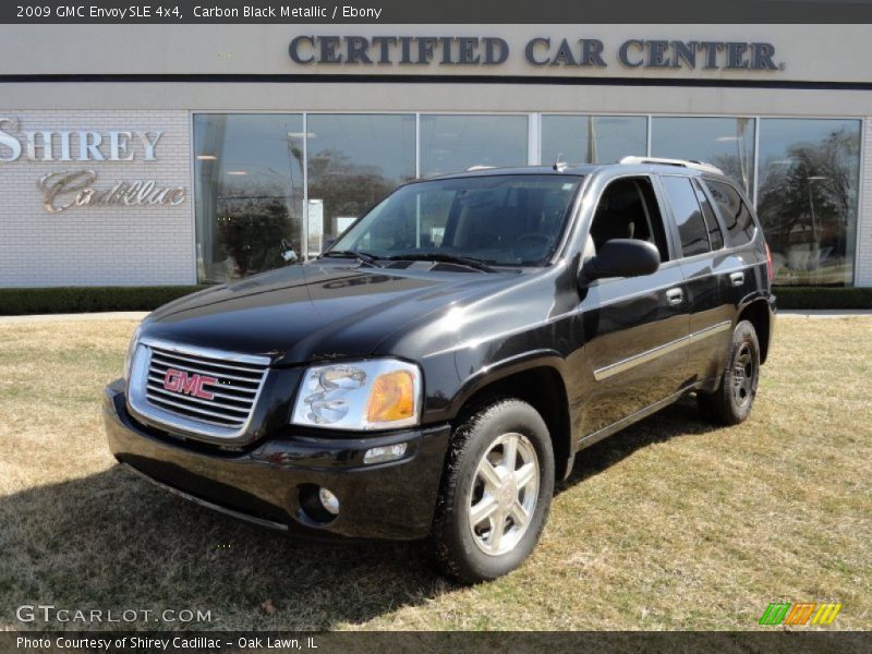 Carbon Black Metallic / Ebony 2009 GMC Envoy SLE 4x4