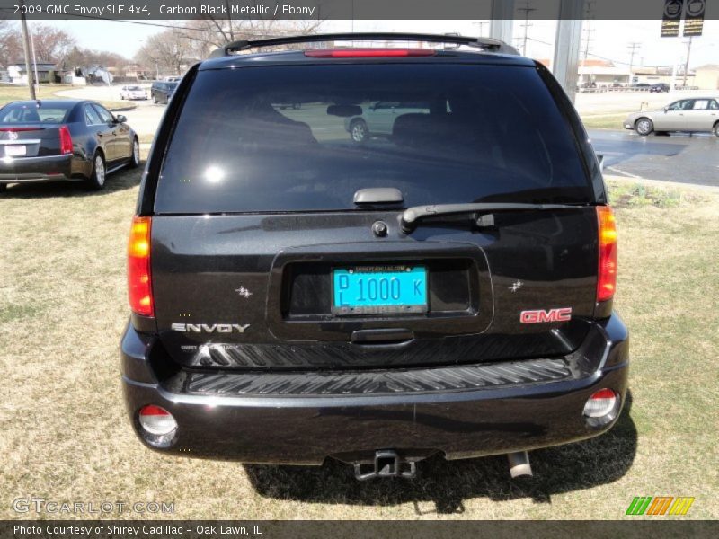 Carbon Black Metallic / Ebony 2009 GMC Envoy SLE 4x4
