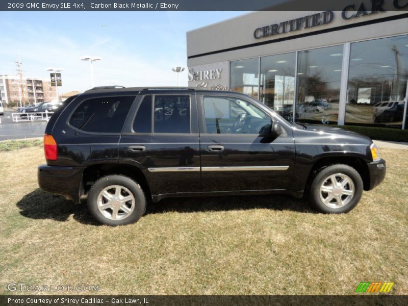Carbon Black Metallic / Ebony 2009 GMC Envoy SLE 4x4