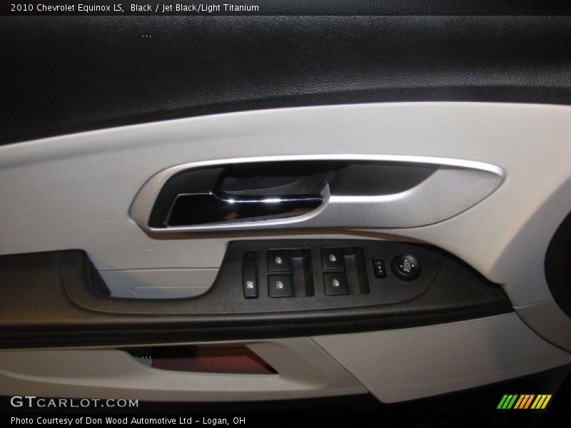 Black / Jet Black/Light Titanium 2010 Chevrolet Equinox LS