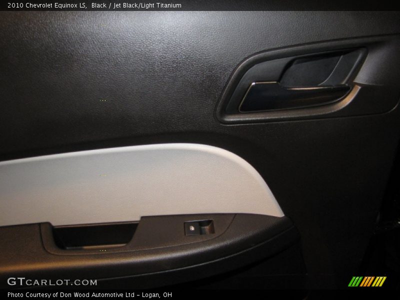 Black / Jet Black/Light Titanium 2010 Chevrolet Equinox LS