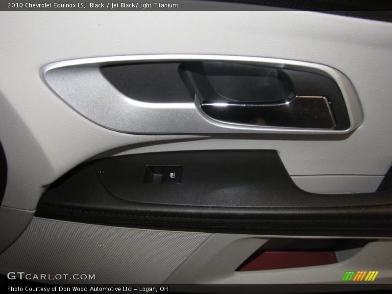 Black / Jet Black/Light Titanium 2010 Chevrolet Equinox LS
