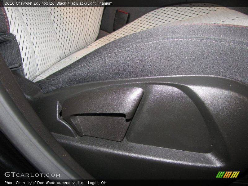 Black / Jet Black/Light Titanium 2010 Chevrolet Equinox LS