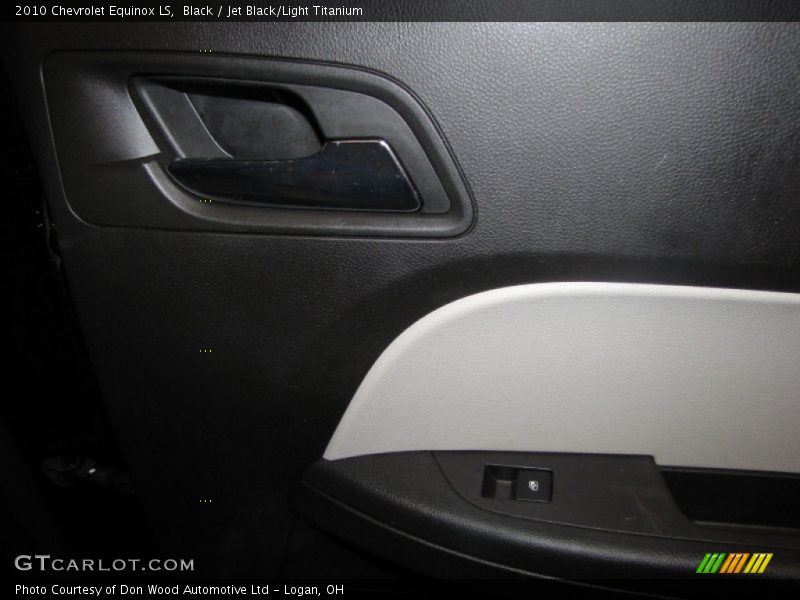 Black / Jet Black/Light Titanium 2010 Chevrolet Equinox LS