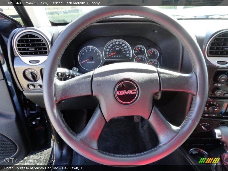 Carbon Black Metallic / Ebony 2009 GMC Envoy SLE 4x4