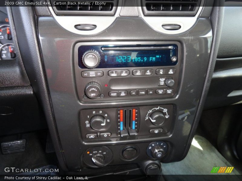Carbon Black Metallic / Ebony 2009 GMC Envoy SLE 4x4