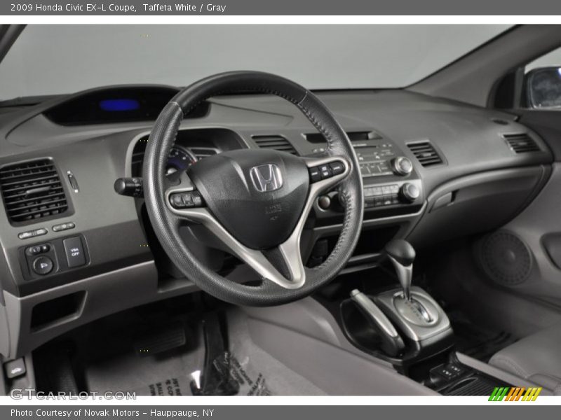 Dashboard of 2009 Civic EX-L Coupe