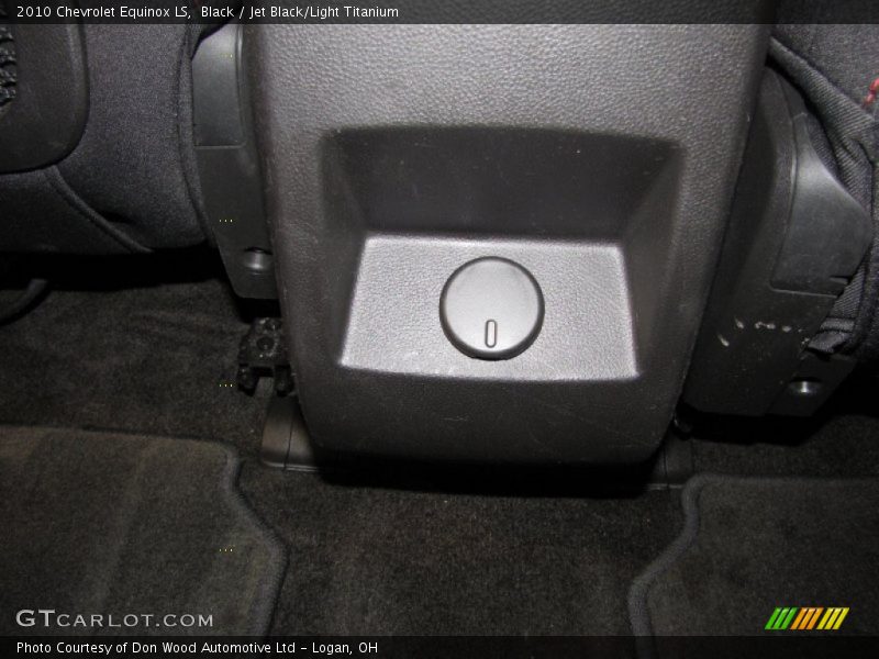 Black / Jet Black/Light Titanium 2010 Chevrolet Equinox LS