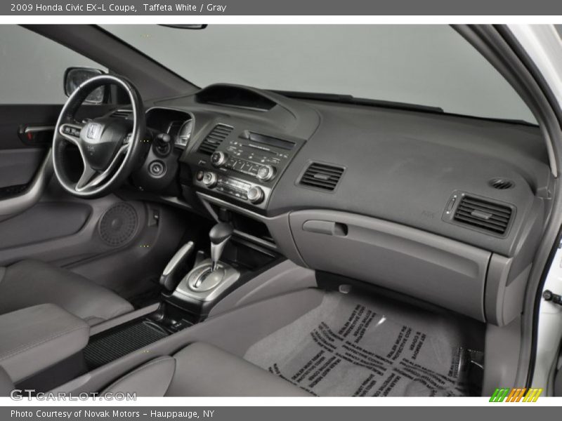 Dashboard of 2009 Civic EX-L Coupe