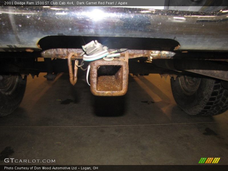 Dark Garnet Red Pearl / Agate 2001 Dodge Ram 1500 ST Club Cab 4x4