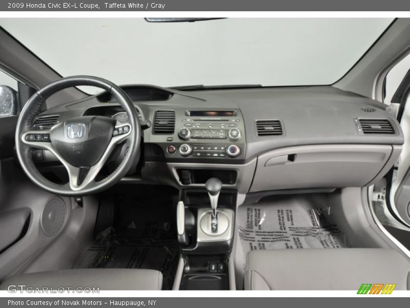 Dashboard of 2009 Civic EX-L Coupe