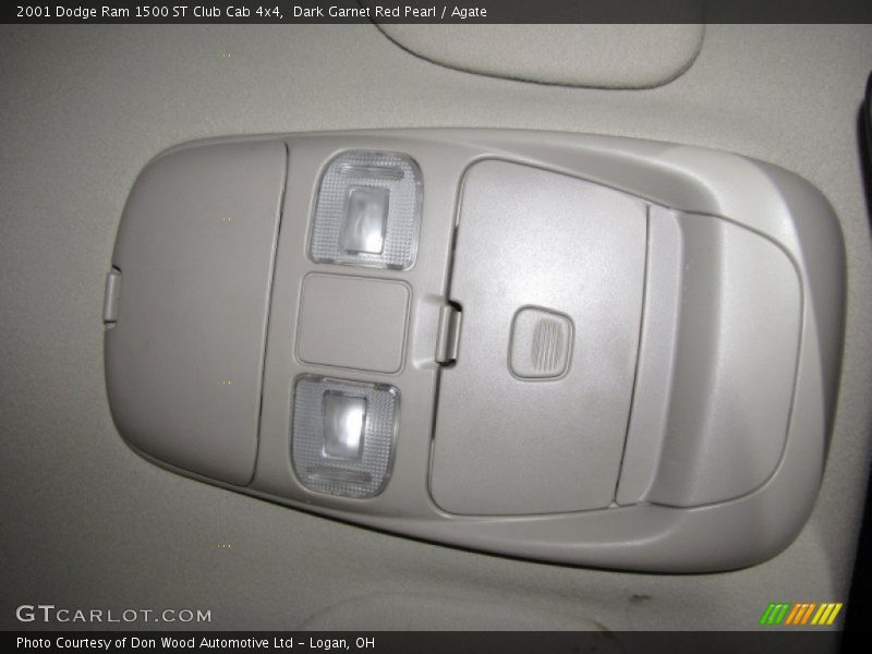 Dark Garnet Red Pearl / Agate 2001 Dodge Ram 1500 ST Club Cab 4x4