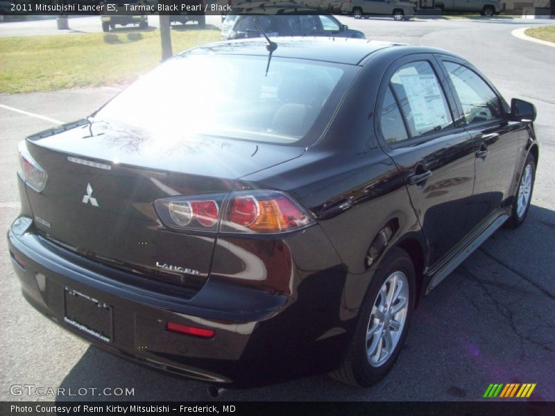 Tarmac Black Pearl / Black 2011 Mitsubishi Lancer ES