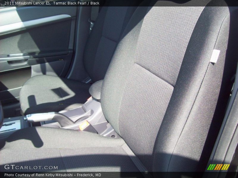 Tarmac Black Pearl / Black 2011 Mitsubishi Lancer ES