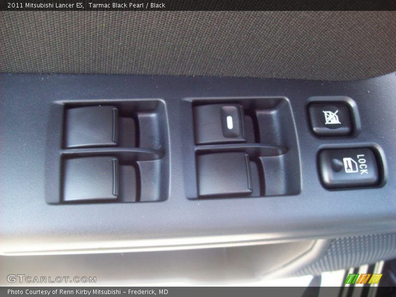 Tarmac Black Pearl / Black 2011 Mitsubishi Lancer ES