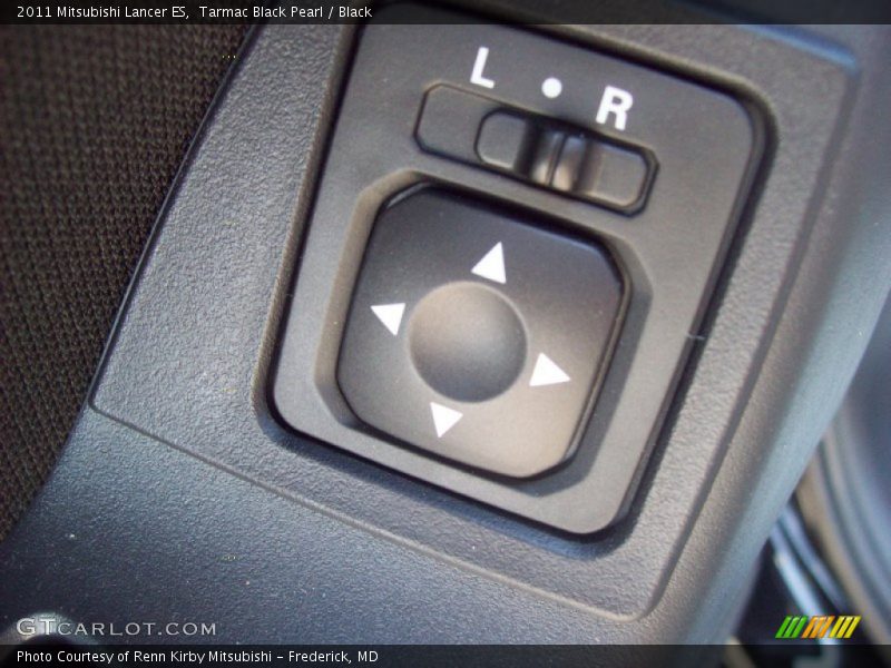 Tarmac Black Pearl / Black 2011 Mitsubishi Lancer ES