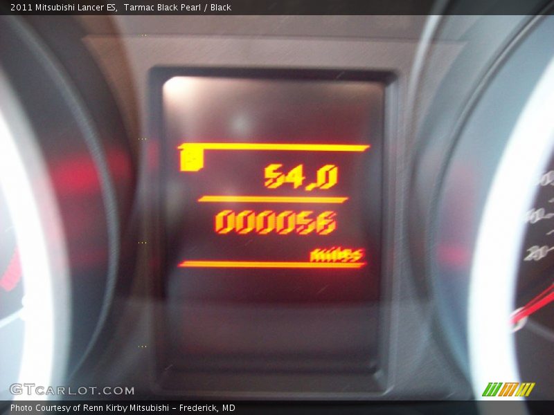 Tarmac Black Pearl / Black 2011 Mitsubishi Lancer ES
