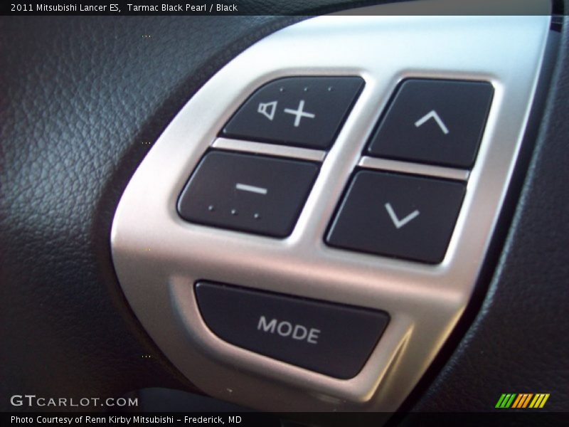 Tarmac Black Pearl / Black 2011 Mitsubishi Lancer ES