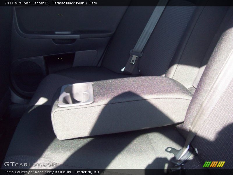 Tarmac Black Pearl / Black 2011 Mitsubishi Lancer ES