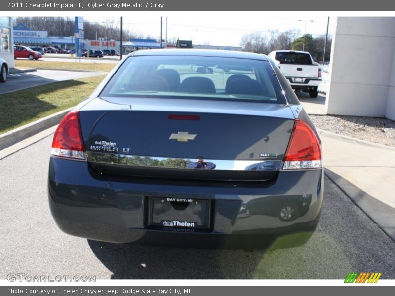 Cyber Gray Metallic / Gray 2011 Chevrolet Impala LT