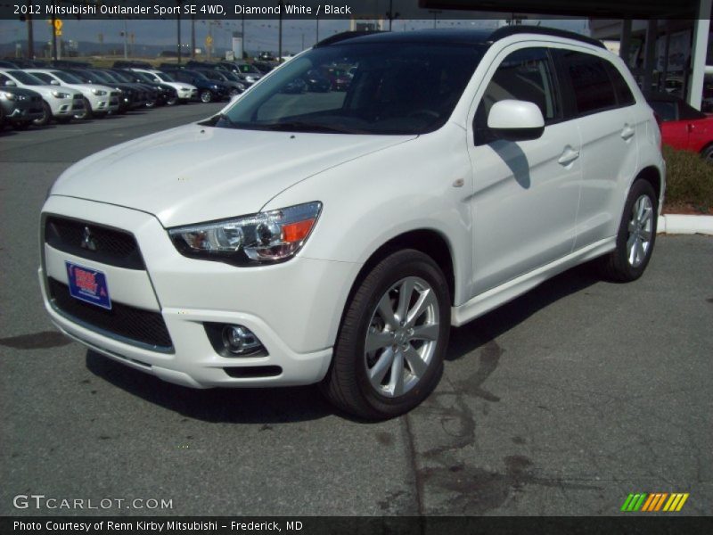 Front 3/4 View of 2012 Outlander Sport SE 4WD