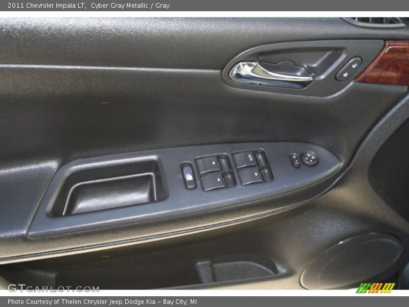 Cyber Gray Metallic / Gray 2011 Chevrolet Impala LT