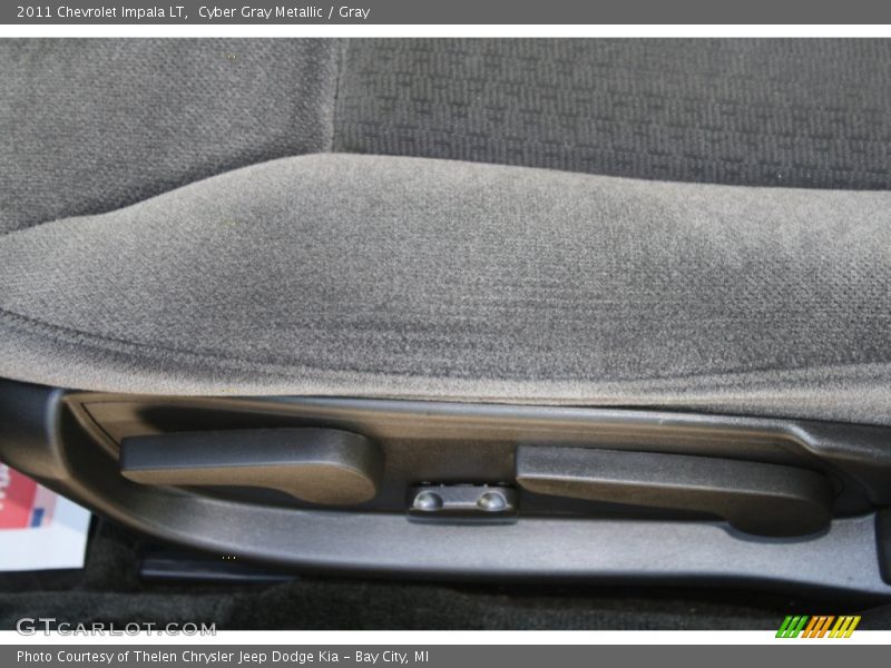 Cyber Gray Metallic / Gray 2011 Chevrolet Impala LT