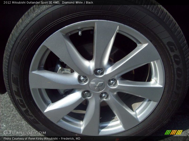  2012 Outlander Sport SE 4WD Wheel