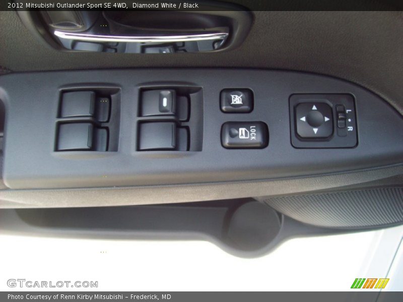 Controls of 2012 Outlander Sport SE 4WD