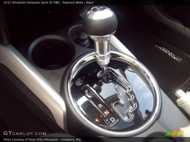  2012 Outlander Sport SE 4WD Sportronic CVT Automatic Shifter