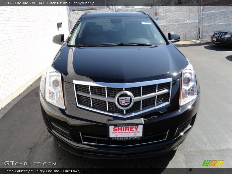 Black Raven / Ebony/Ebony 2012 Cadillac SRX FWD