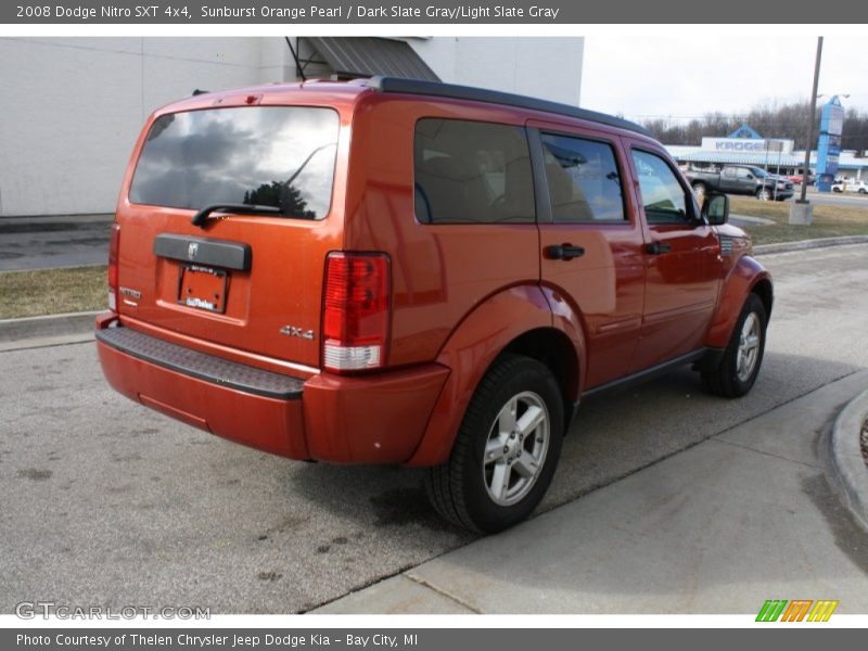  2008 Nitro SXT 4x4 Sunburst Orange Pearl